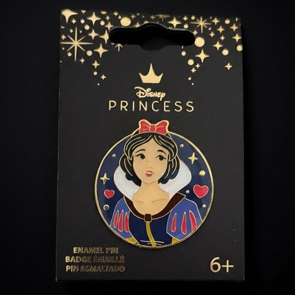 Disney Accessories - Disney Loungefly snowwhite Pin with Black and Gold Details